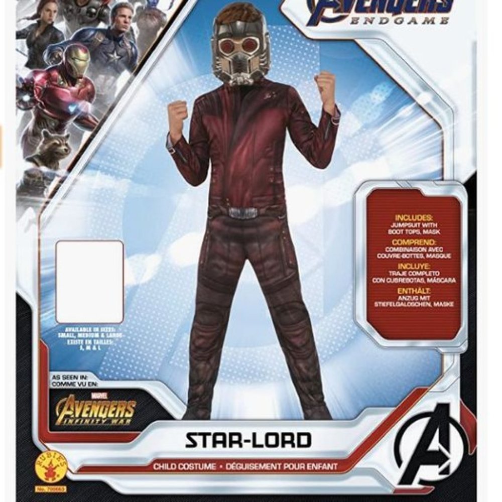 star lord halloween costume -  child size medium
